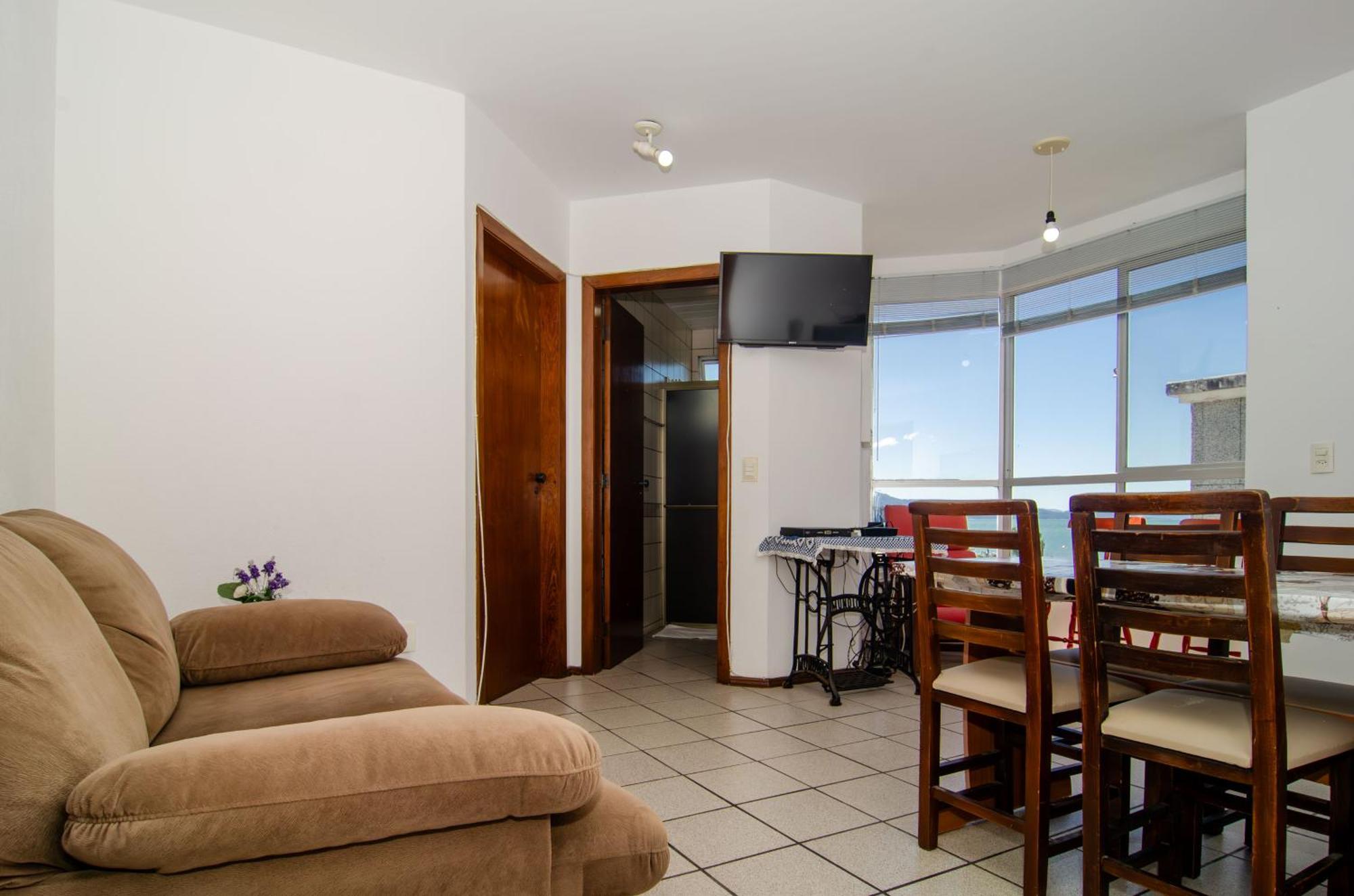 Apartamento Na Quadra Da Praia, Vista Mar, Canasvieiras Mf1490 Florianópolis
